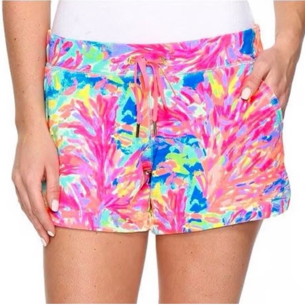 Lilly Pulitzer cotton jersey shorts sz XL